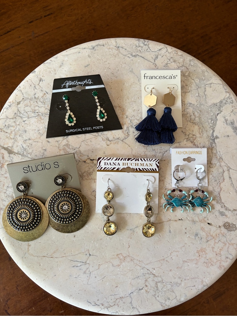 NWT Earrings choose one pair